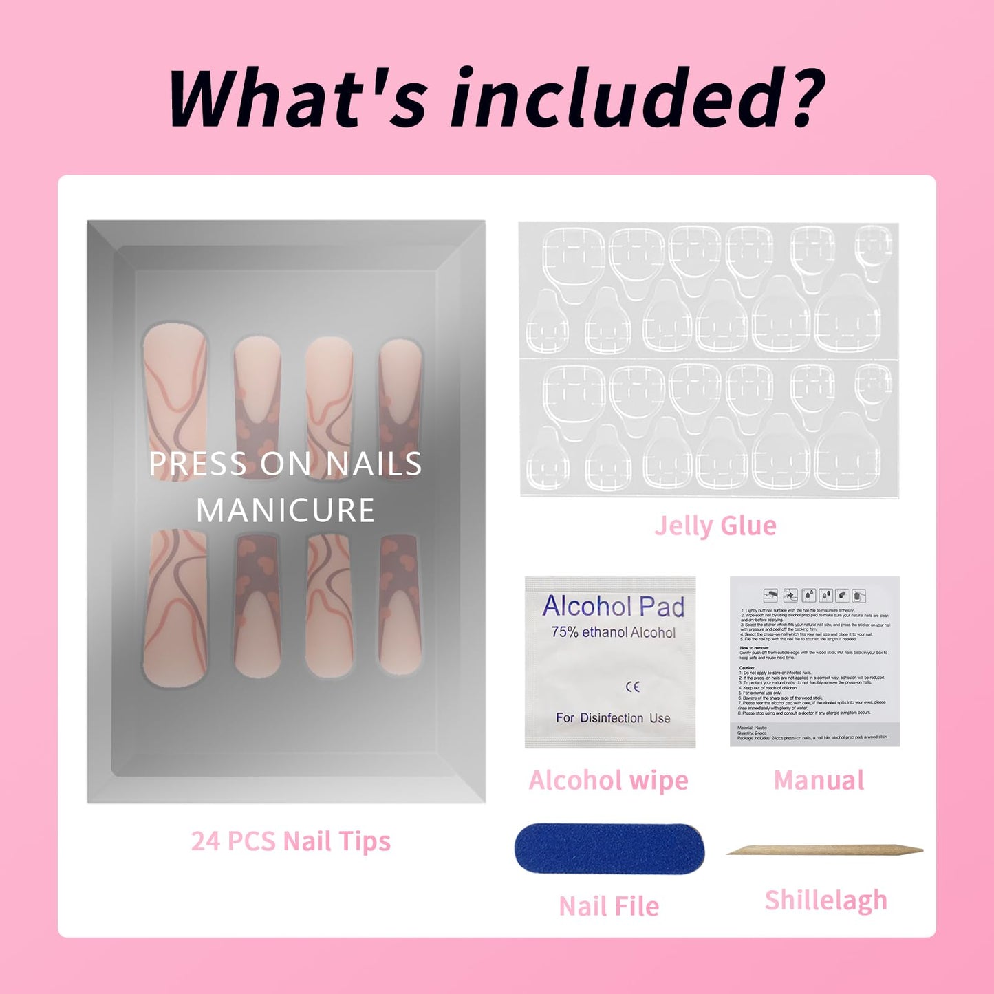 Press on Nails Medium Stiletto Nails Fake Acrylic Nails Full Cover Glue Stick on Nails for Women (Hansa Yellow)