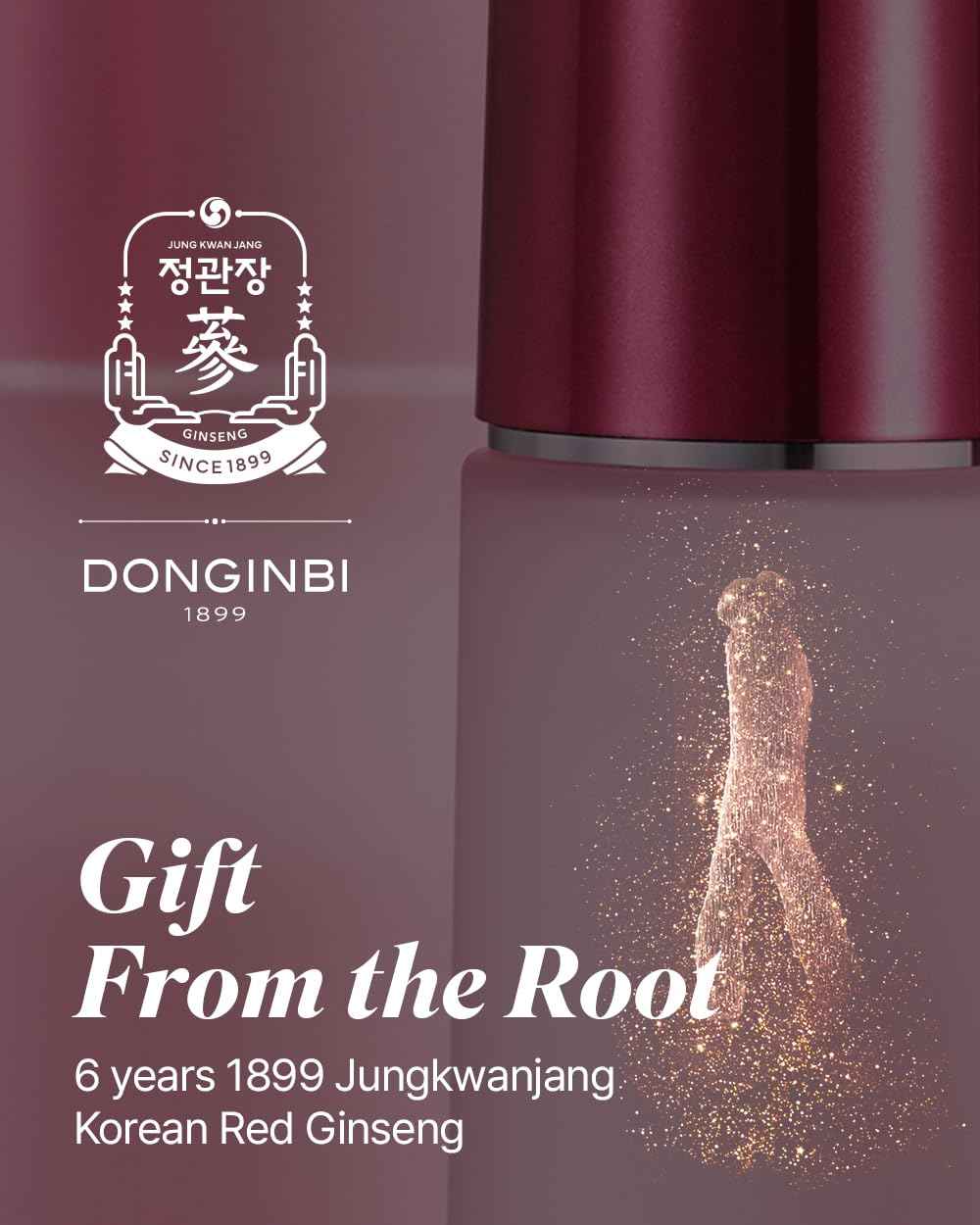 Donginbi Red Ginseng Activating Concentrated Softner - Vegan Firming & Skin Barrier Repair Toner for Face, Korean Ginseng Skin Care Gifts for Women, 2.36 floz