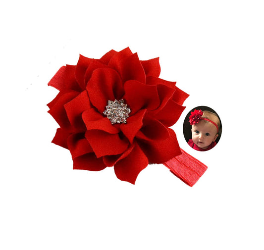 New Girl Baby Headbands (LK1) (Red)