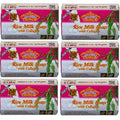ASANTEE Rice Milk with Collagen and Honey Soap - Luxurious Body Soap for Soft, Clear, and Radiant Skin - Scent Long-Lasting (Pack of 6)