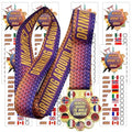 Drinking Around the World Challenge Medal with Tattoos ? Celebrate Your Global Epcot Adventure in Style!