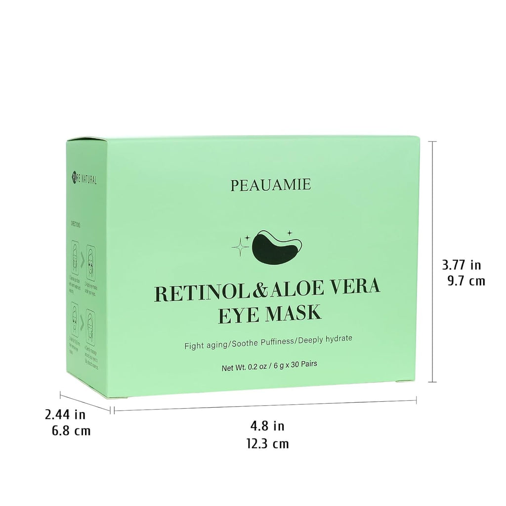 Under Eye Patches Gold and Hyaluronic Acid for puffy eyes,Rose Eye Masks for Dark Circles and Puffiness skin care Smooth Wrinkles products 30 Pairs