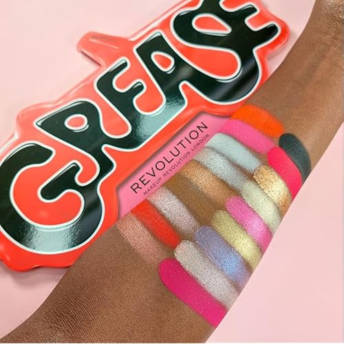 Revolution X Grease It's the Word Shadow Palette 18X0.01 oz (0.4g)