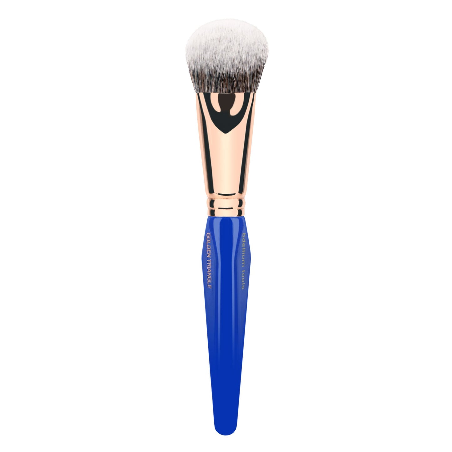 Bdellium Tools Professional Makeup Brush - Golden Triangle 988 BDHD Phase I - With All Vegan and Soft Synthetic Fibers, For Precise Application & Blending (Blue, 1pc)