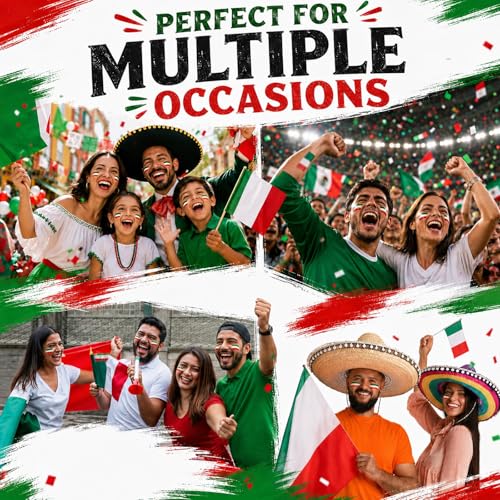 Mexican Flag Face Paint Stick - Waterproof, 2 Pack
