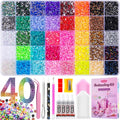 Bedazzling Kit 40000Pcs 3mm Rhinestones 40 Colors with B7000 Glue & Tools