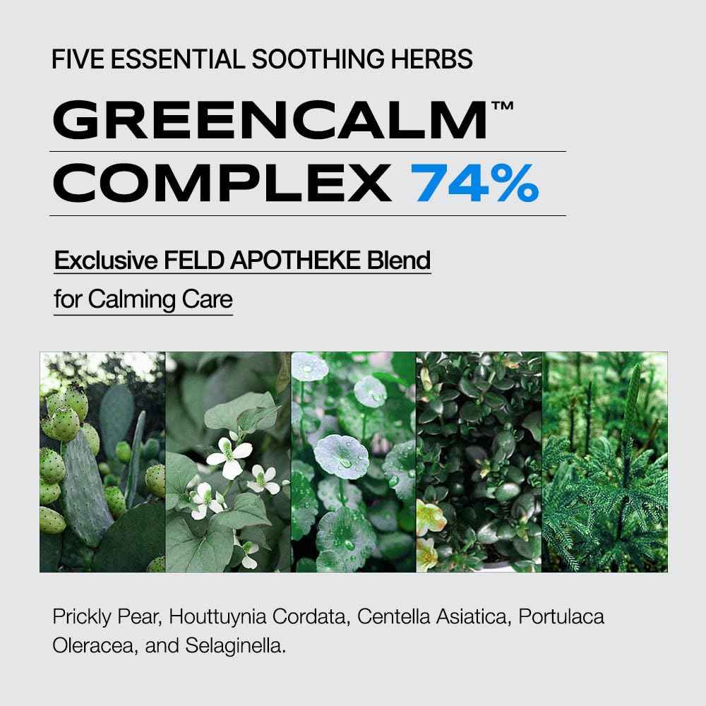 Feld Apotheke PHYTO CALM SERUM, PhytoCalm Anti-Blemish, 5-Herb Hydration & Soothing Serum, Soothes Skin Irritation, Supports Clear Skin, 1.01fl.oz/30ml
