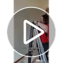 FOL-D-RAK Portable Folding Garment Rack with Carry Bag