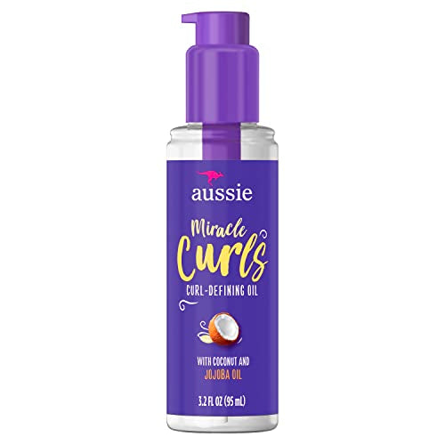 Aussie Miracle Curls Curl-defining Oil Hair Treatment - 3.2 Fl Oz, 3.2 Oz