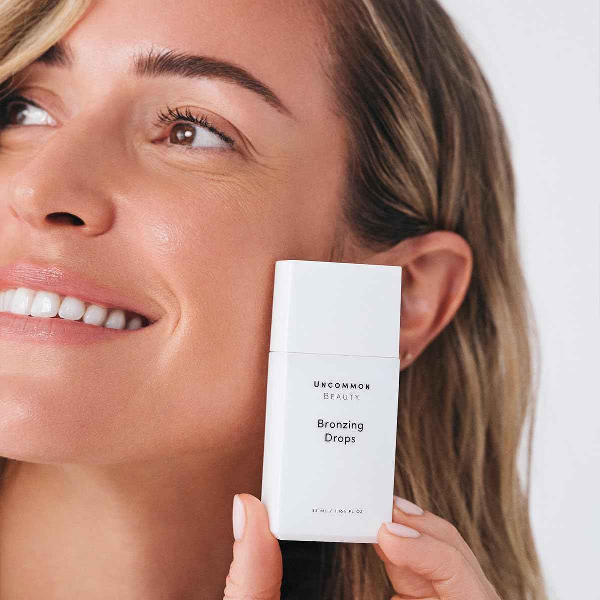 Uncommon Beauty Bronzing Drops - Buildable Liquid Face Bronzer Face Drops with Glycerin for a Sunkissed Healthy Glow - All Skin Types, Vegan, Cruelty Free, Synthetic Fragrance Free, 1.164 FL OZ