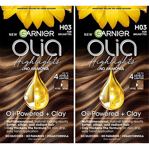 Garnier Olia Ammonia-Free Hair Highlights Kit H03 Brunettes
