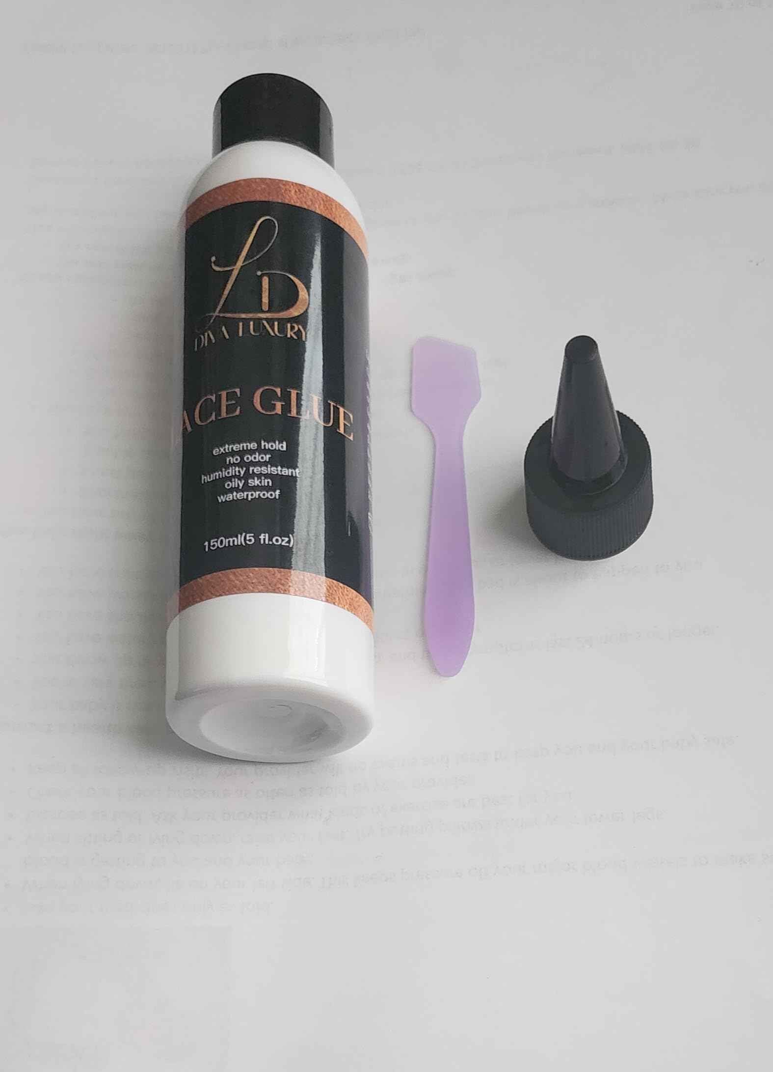 Diva Luxury Lace Glue,Waterproof,Extreme Hold 150ml (5fl.oz)