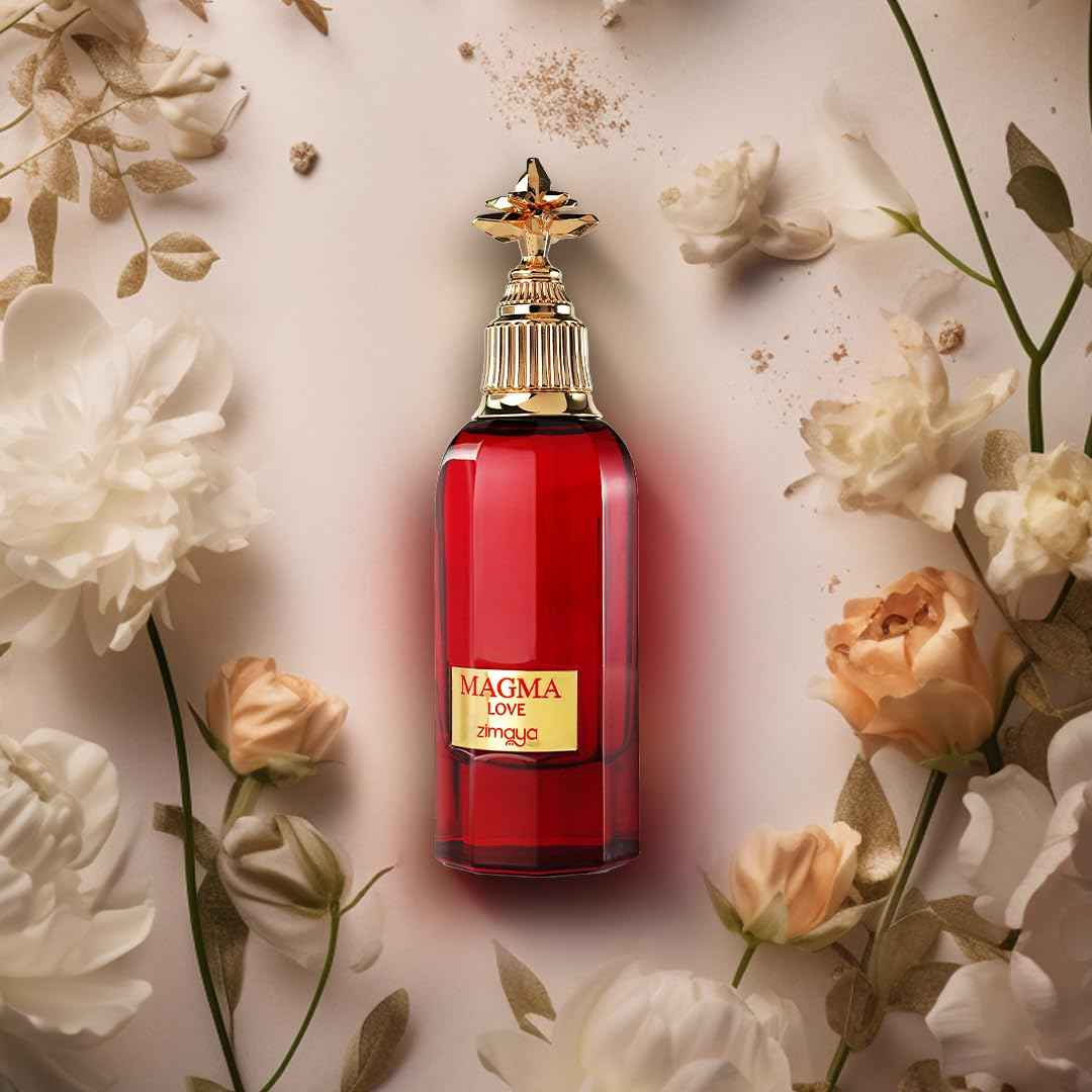 Zimaya Magma Love for Women Eau De Parfum, 3.4 Fl. Oz