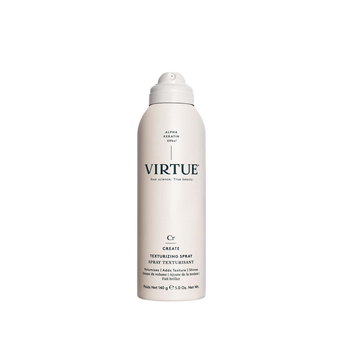 VIRTUE Texturizing Spray 5 OZ | Alpha Keratin Volumizes, Shines, Adds Texture | Sulfate Free, Paraben Free, Color Safe, Vegan