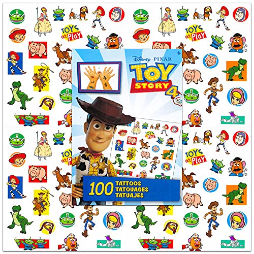 Toy Story Stickers and Temporary Tattoos Party Favors Bundle 200pc