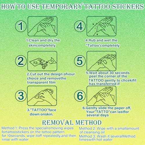 99 PCS Demon Movie Hunters Temporary Tattoos for Kids| 9 Sheets