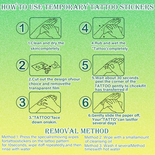 Demon Movie Hunters Temporary Tattoos for Kids 99pc