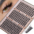 Focipeysa Wispy Lash Clusters - 12-16mm Natural Eyelash Extensions
