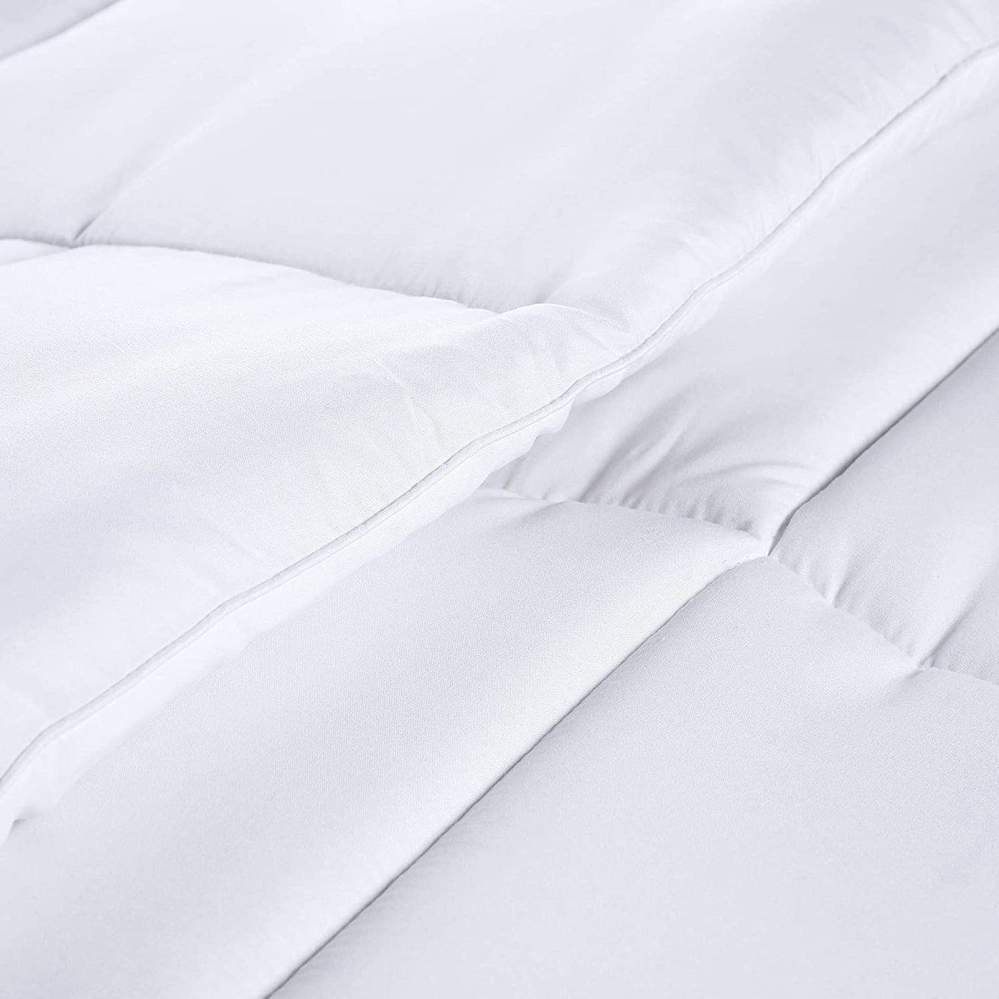 Utopia Bedding Comforter Duvet Insert, Quilted Comforter with Corner Tabs, Box Stitched Down Alternative Comforter California King (White)