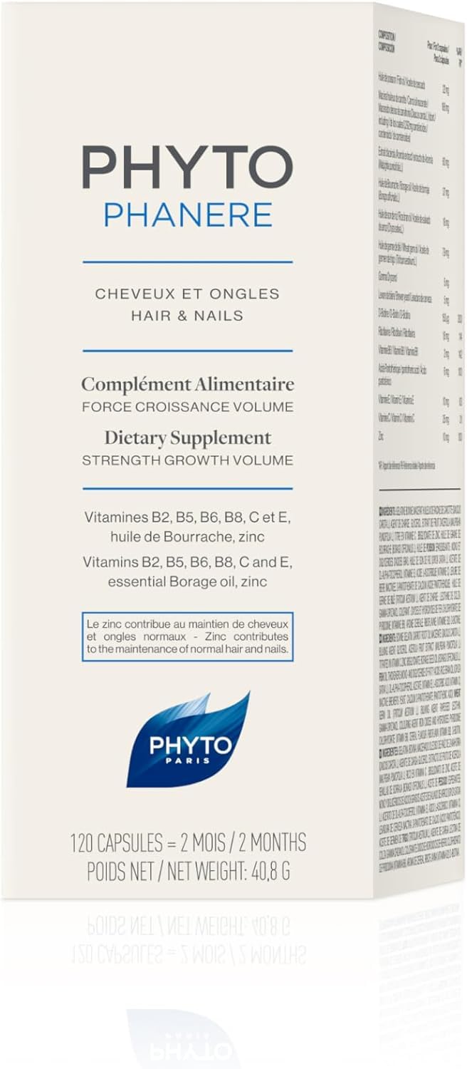 ikj Phytophanere Hair and Nails 2 Months Treatment 120 Capsules