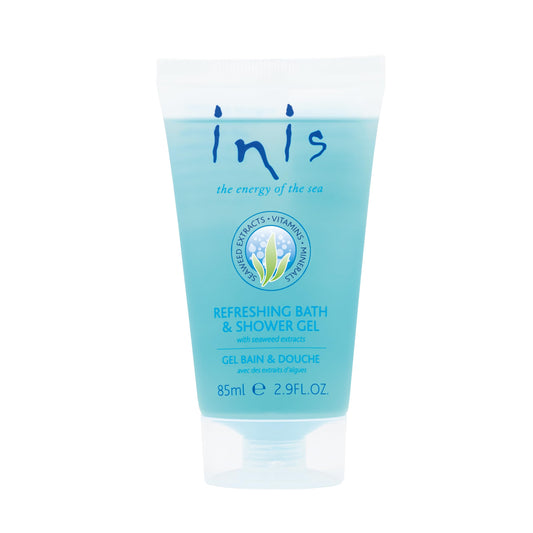 Inis the Energy of the Sea Refreshing Bath and Shower Gel, Travel Size, 2.9 Fluid Ounce