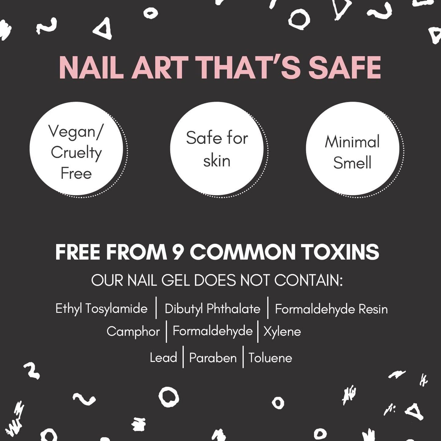 Makartt Gel Nail Polish Kit, Nail Drill Bits Sanding Bands for Nail Drill, Black White Nail Polish Gel Set Soak Off Nail Gel Polish LED Required #80#150#240 Grits 300Pcs Nail File Sanding Bands Zebra