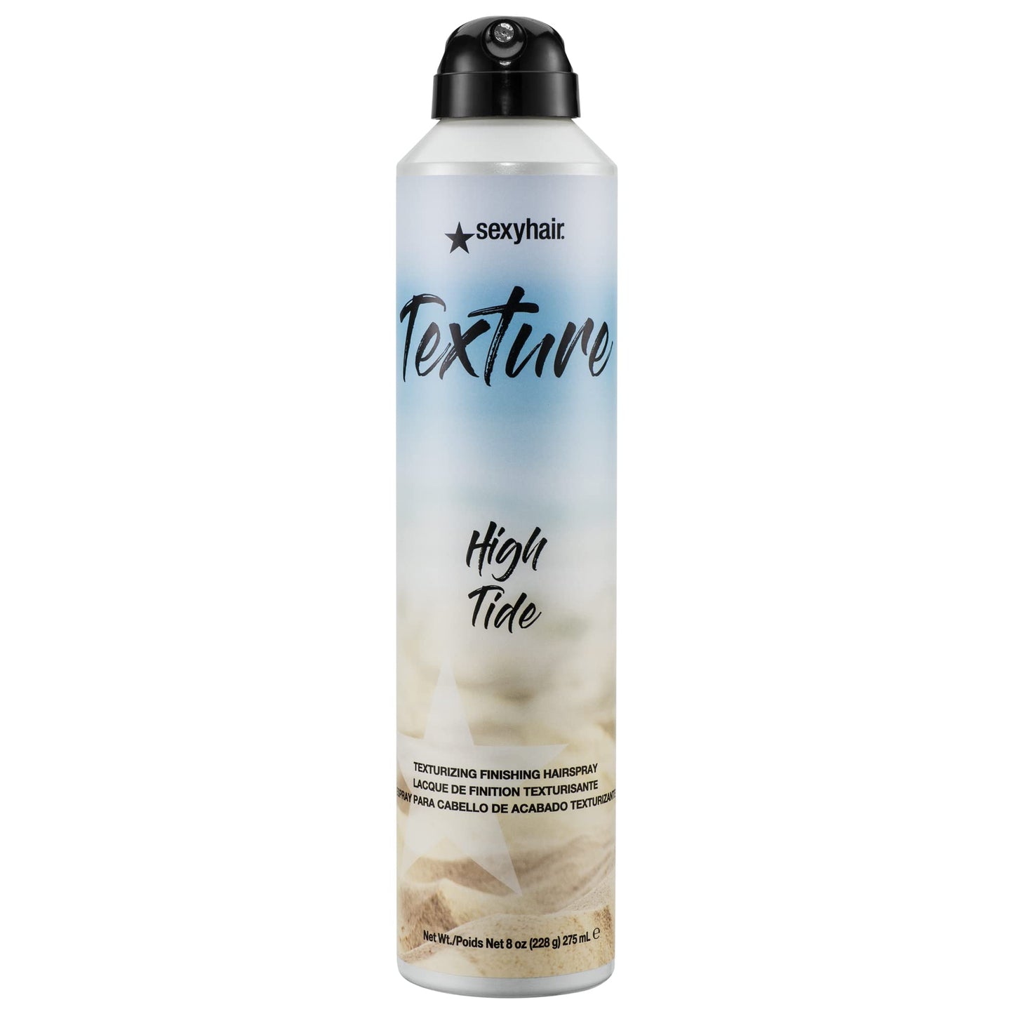 SexyHair Texture High Tide Texturizing Finishing Hairspray, 8 Oz | Maintains Natural Shine | Up to 24 Hour Humidity Resistance | All Hair Types