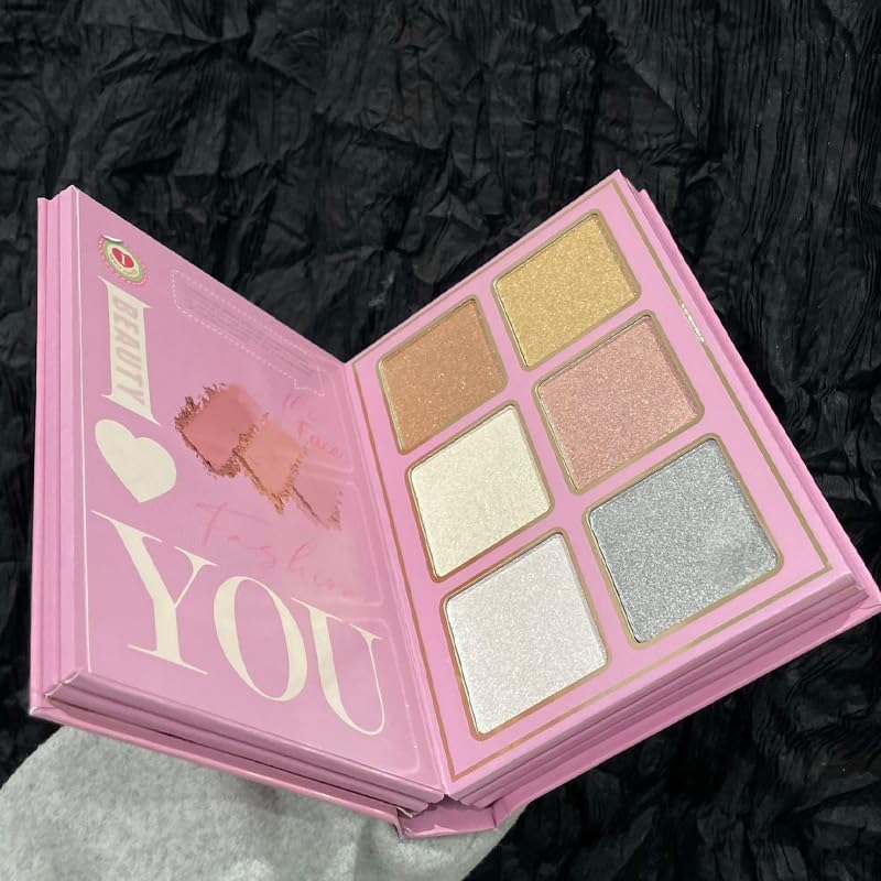 78-Color Makeup Palette Book with Brushes