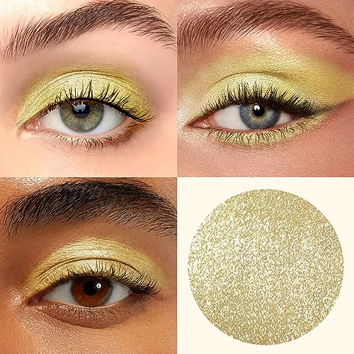 Glitter Liquid Eyeshadow Pen - Metallic Gold Shimmer