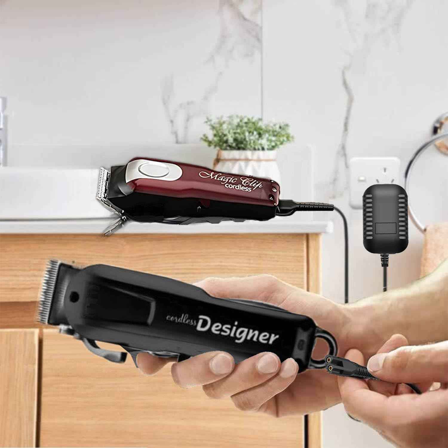 Magic Clip Cordless Charger for Wahl Clipper, 4V Hair Clippers Charger Cord Compatible with Wahl 5-Star Magic Clip Cordless Trimmer, 8164/8591/ 8148/8504, 1919 100 Year Hair Clipper