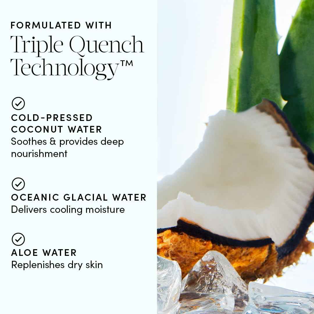 Evereden Tri-Water 2-in-1 Cooling Baby Shampoo and Body Wash: Gentle Cleansing with Coconut, Oceanic Glacial, and Aloe Waters | Soothing