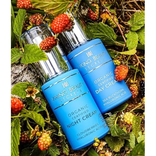 Night Cream - Anti Aging Night Face Cream with Nordic Antioxidant Berries - Hyaluronic Acid Night Cream Moisturizer for Face to Replenish Lost Moisture - 1 Fl Oz