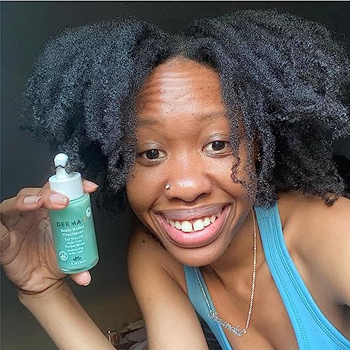 Derma E Scalp Relief Serum - Dry Scalp Treatment with Tea Tree Oil