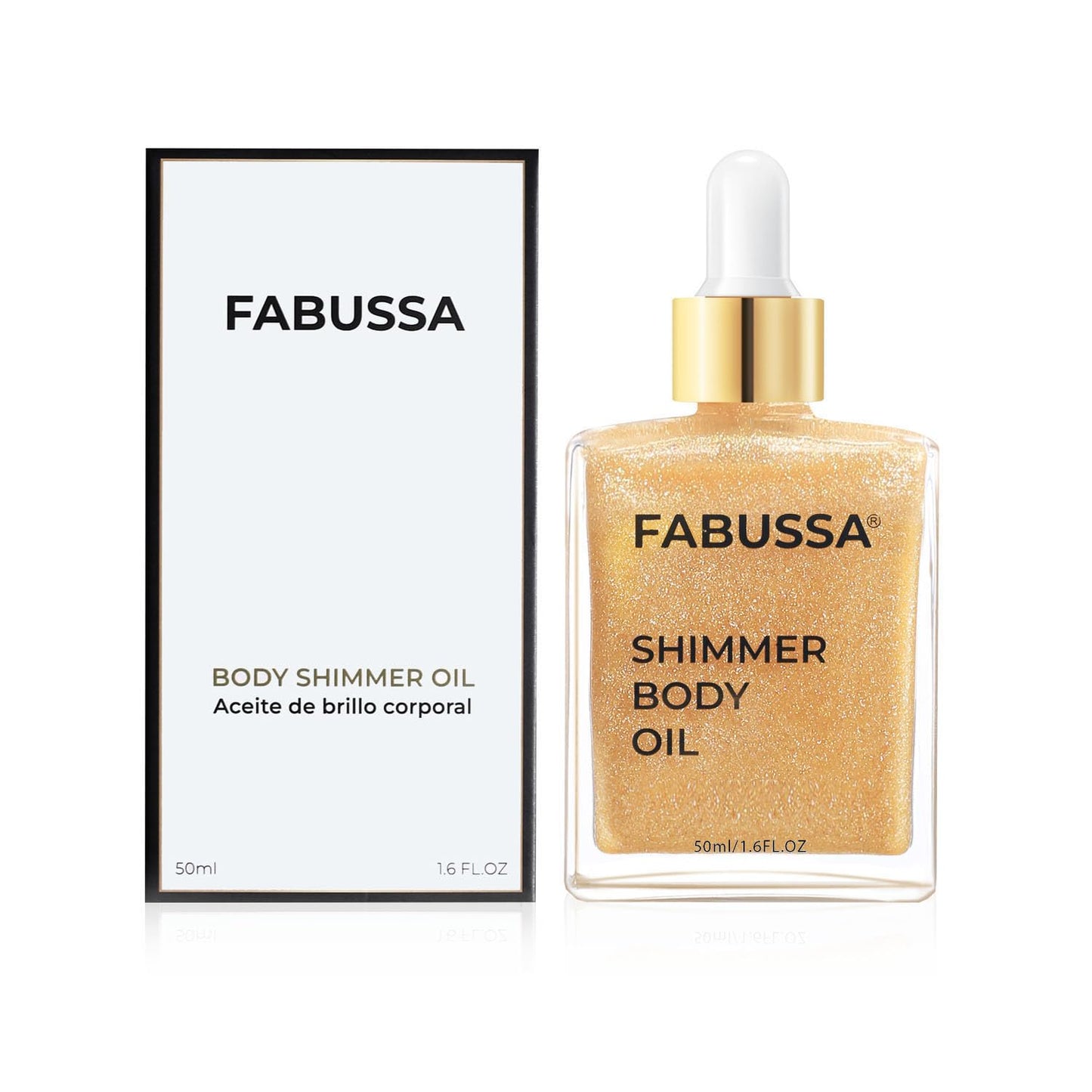 Body Shimmer Oil | Luxurious Illuminator Oil with Natural Origin Ingredients for Skin Glowing 1.60 Fl Oz