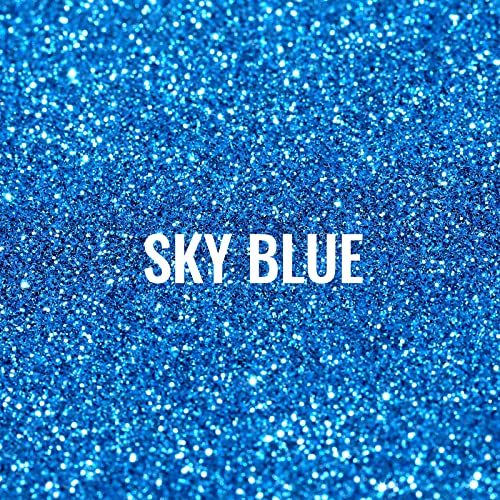Blue Fine Glitter 140G - Craft & Cosmetic Shaker Jar