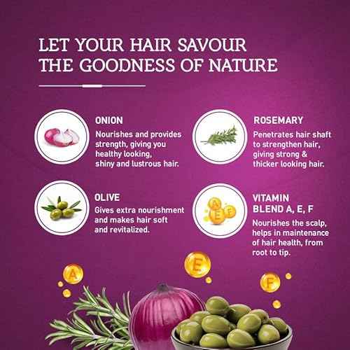Vatika Naturals Multivitamin Hair Oil - Nourishing Formula for Healthy, Lustrous Hair - Strengthens Revitalizes & Promotes Stronger Hair - 100% Natural Oil Extract - Enriched with Red Onion - (300 ML)