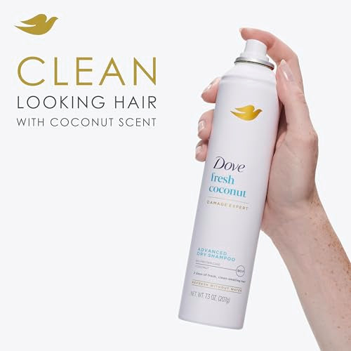 Dove Advanced Dry Shampoo Fresh Coconut 7.3 oz