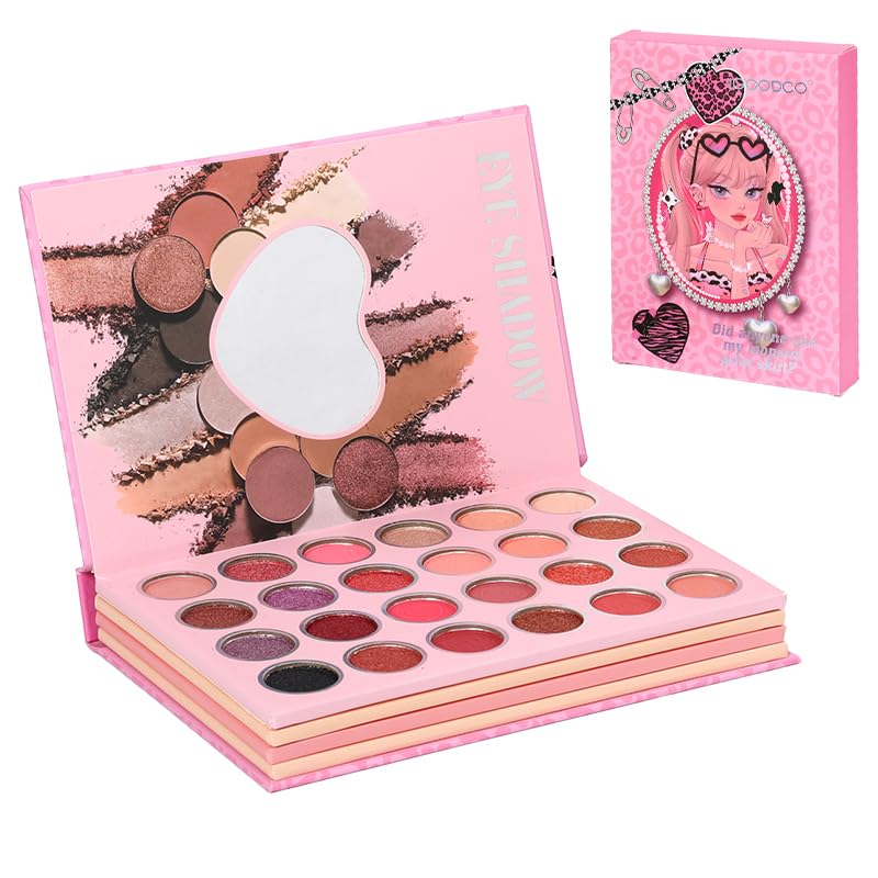 43 Color Sparkling Powder Eye Makeup Palette - Matte & Glitter