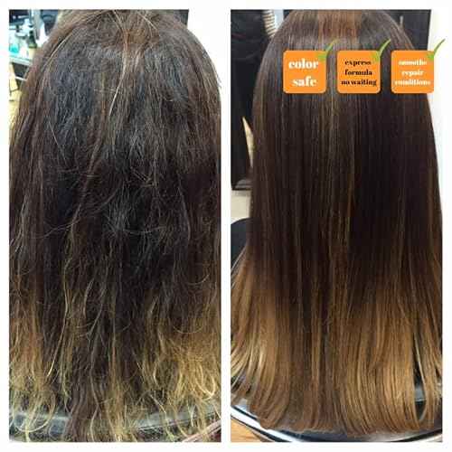 Brazilian Keratin Treatment Kerazon Buriti Liss 4oz/120ml - For all hair types - Tratamiento de Keratina Importada. Packaging may vary.