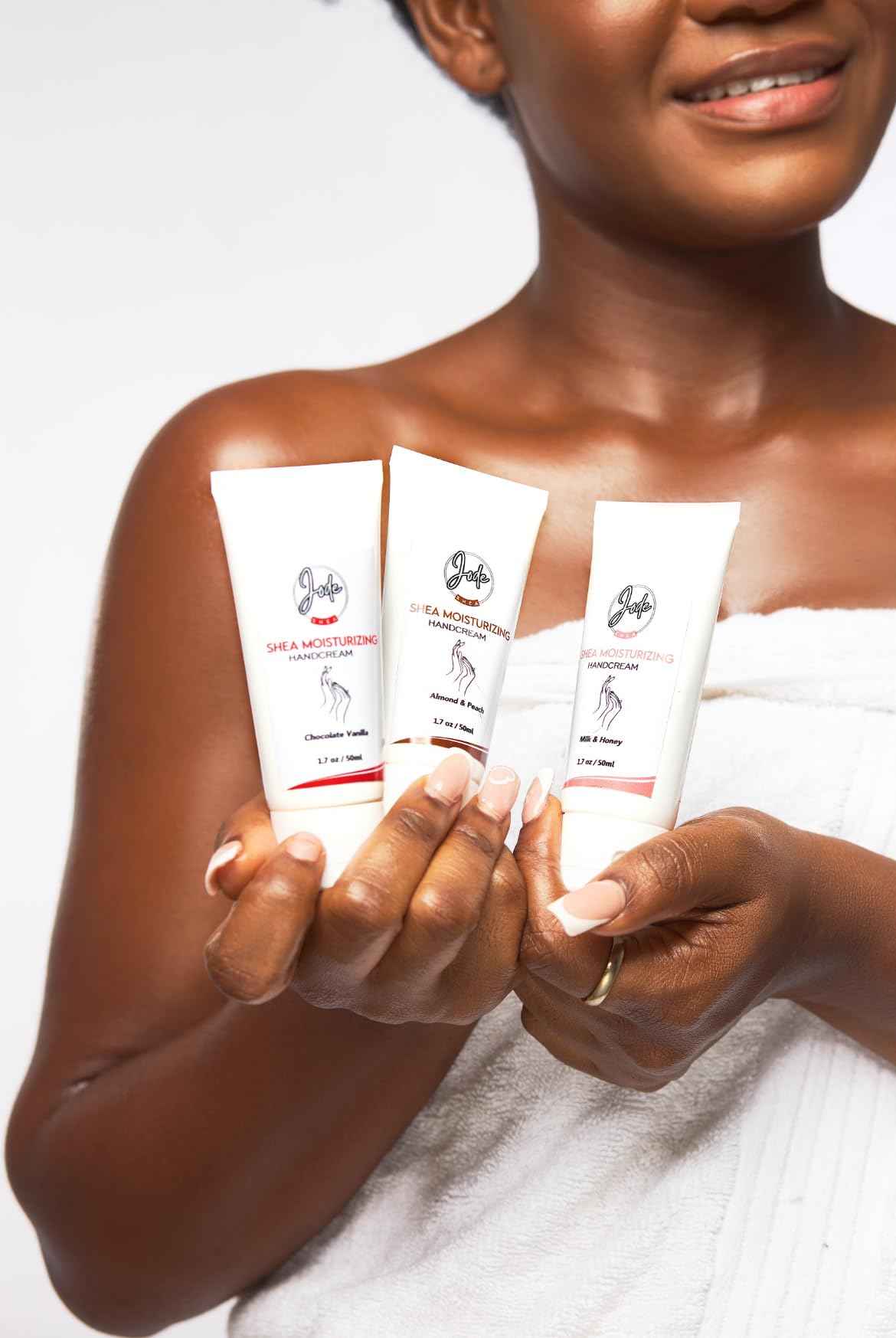 JODEShea - SHEA MOISTURIZING HANDCREAM Milk & Honey 3 1/3Oz or 100ML