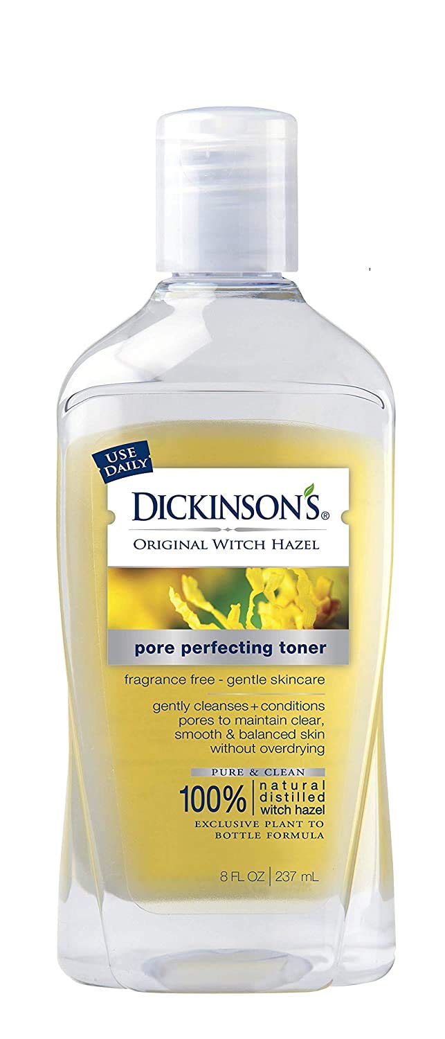 Dickinson's Original Witch Hazel Pore-perfecting Toner,100% Natural, 16 Fl Oz (Pack of 6)