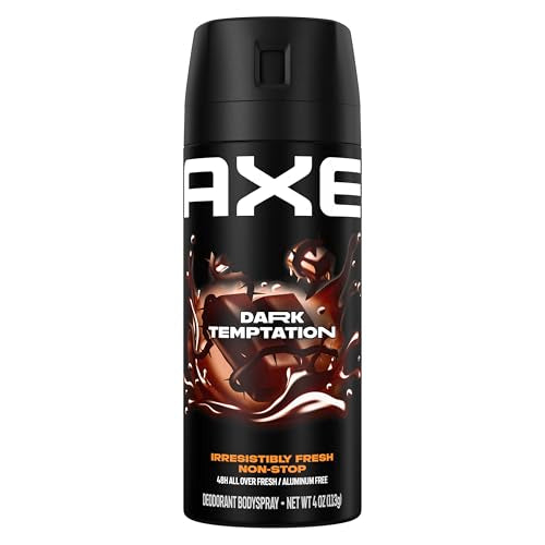 AXE Dark Temptation Body Spray Deodorant for Men 4 oz
