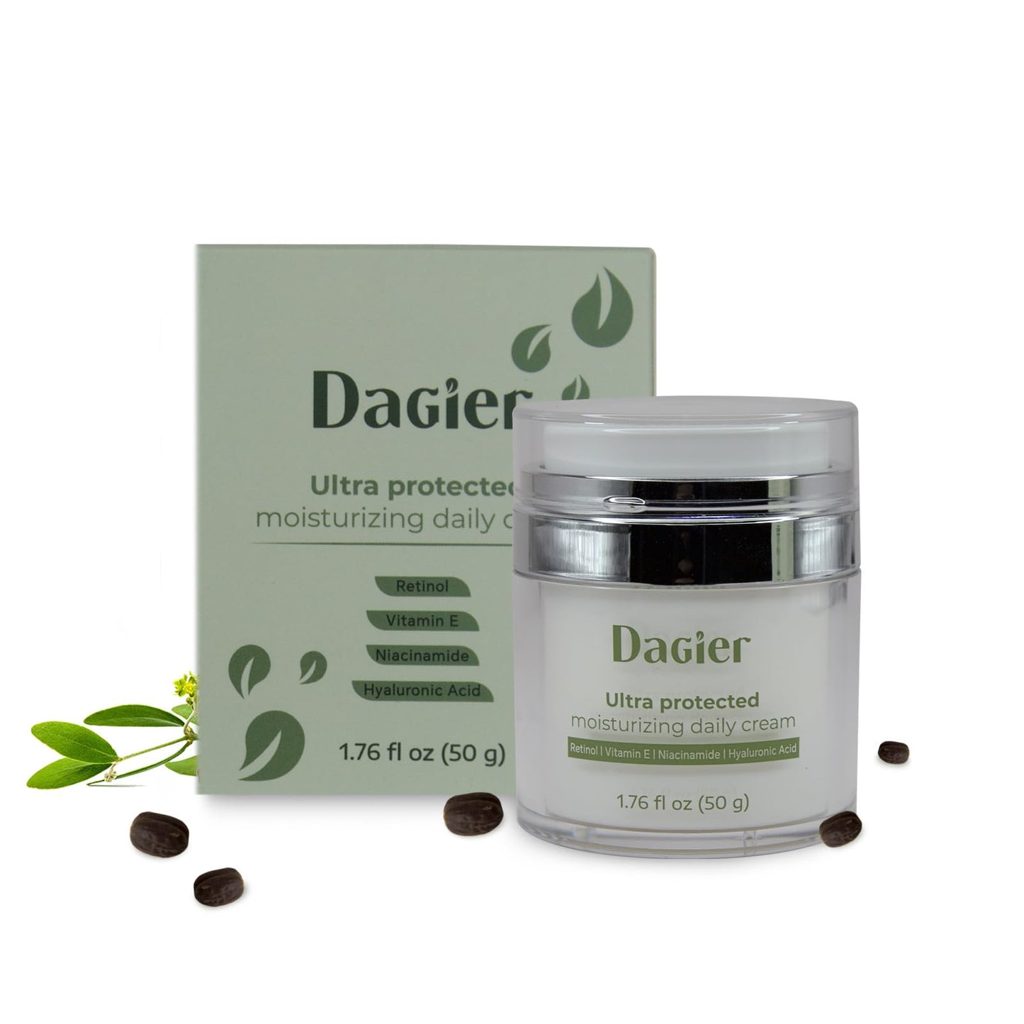 DAGIER - moisturizer face cream,retinol,night cream for face,restore night cream,anti aging face cream,collagen face cream,hyaluronic acid moisturizer,hypoallergenic moisturizer for face