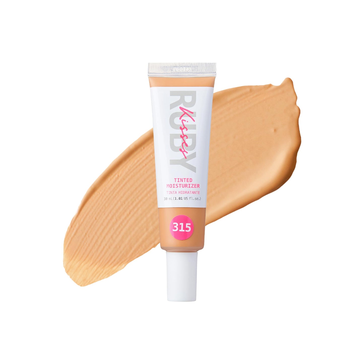 Ruby Kisses Tinted Moisturizer, Hydration, Calm & Revitalize Skin, Skin Perfecting, Blur Pores & Fine Lines, Natural Finish & All-Day Comfort Wear (Golden)