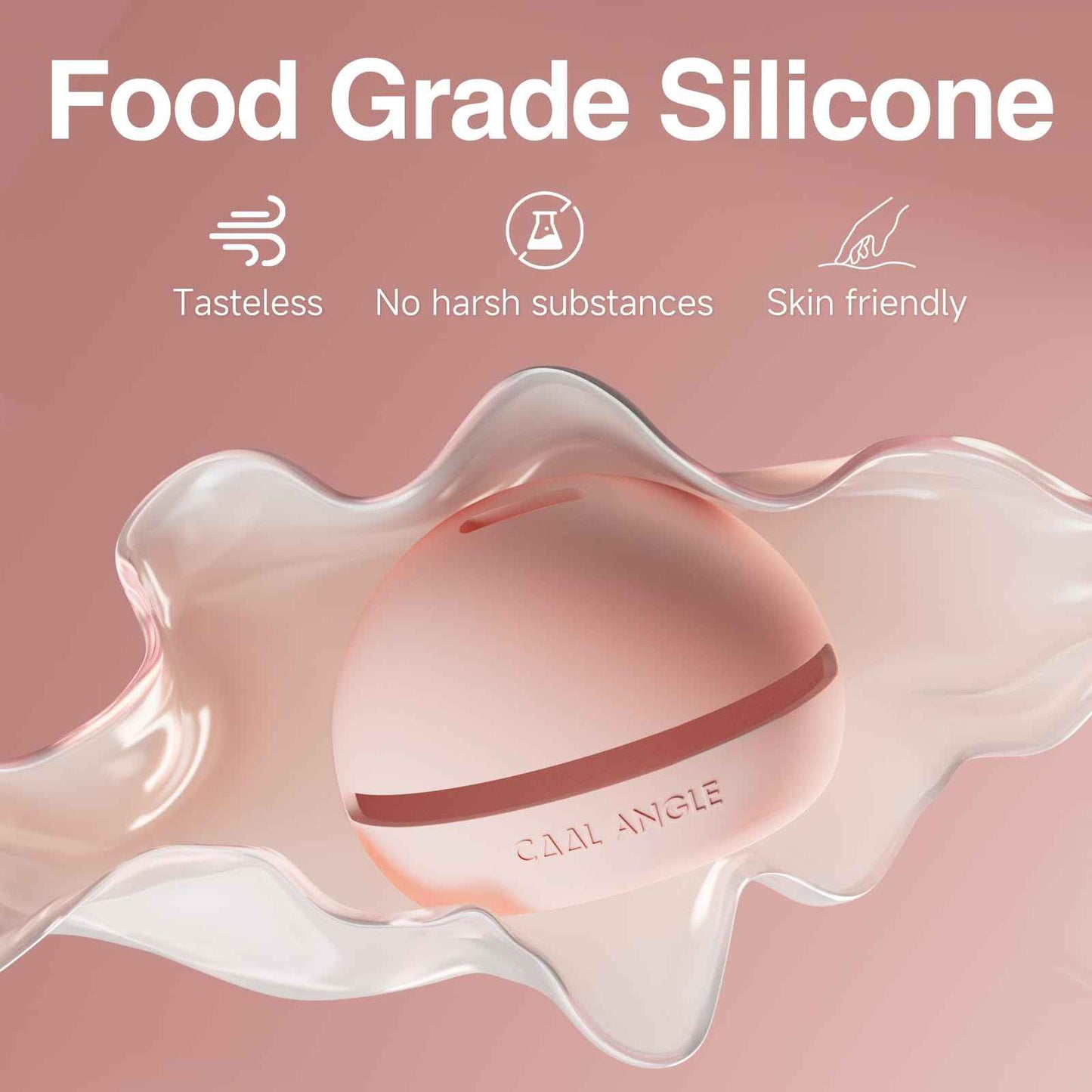 COOL-ANGLE Silicone Makeup Brush Holder And Beauty Sponge Case, Travel Makeup Brush Case With Magnetic Closure, Makeup Sponge Holder 2 In 1 Stand Storage For Quick Drying Khaki