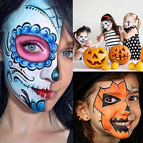 UCANBE 15 Colors Face Paint Oil Professional FX Makeup