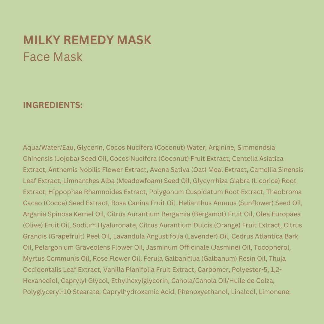 Pixi Milky Remedy Mask, Soothing and Hydrating, 300 ml / 10 fl oz