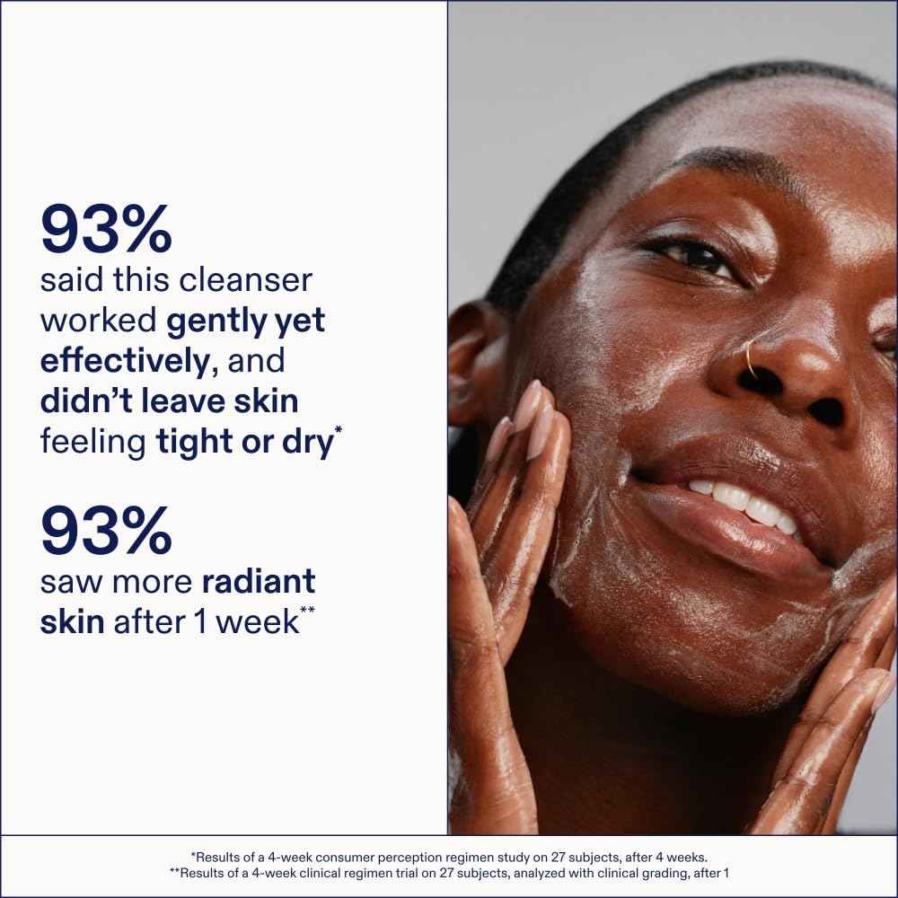 Skinfix Foaming Oil Cleanser for Face - 6 oz - Rich Gel-to-Foam Formula to Hydrate & Soothe Dry, Sensitive Skin - Fragrance Free, Vegan, Cruelty Free