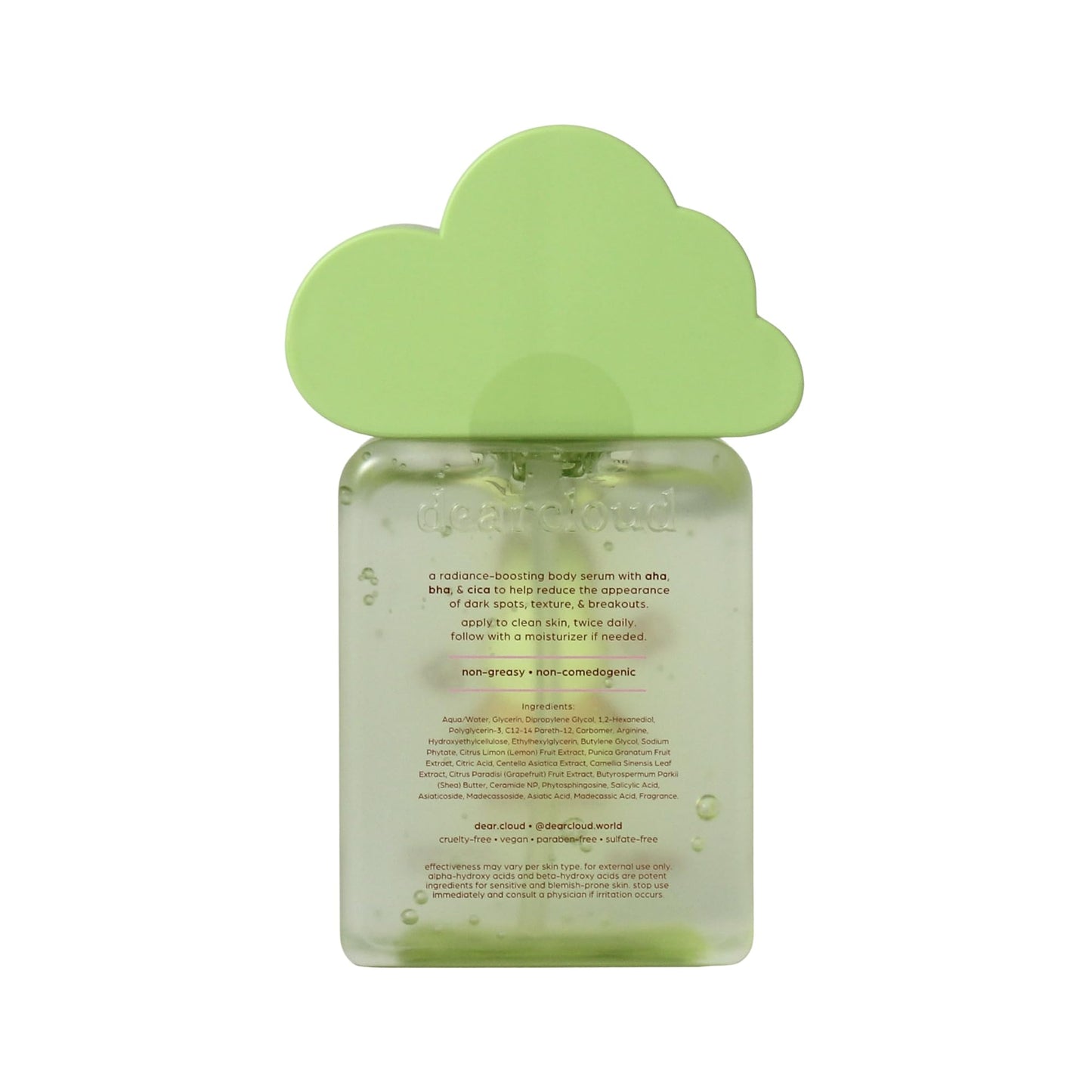 Miffy Clarifying Body Serum – Ultra Hydrating Serum with AHA/BHA/Cica – Korean Skin Care Body Serum for Smooth, Clear Skin (5.24 fl oz)