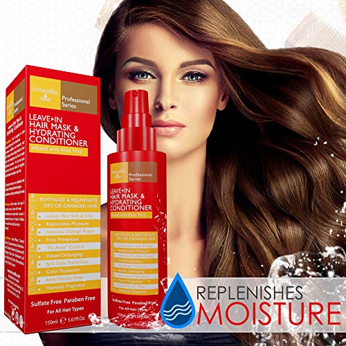 Arvazallia Leave-In Hair Conditioner Spray for Dry & Damaged Hair